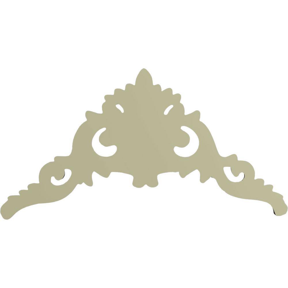 Gray Polyurethane Decorative Applique Onlay for Interior/Exterior