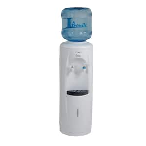 Cold and Room Temperature Water Dispenser, in White