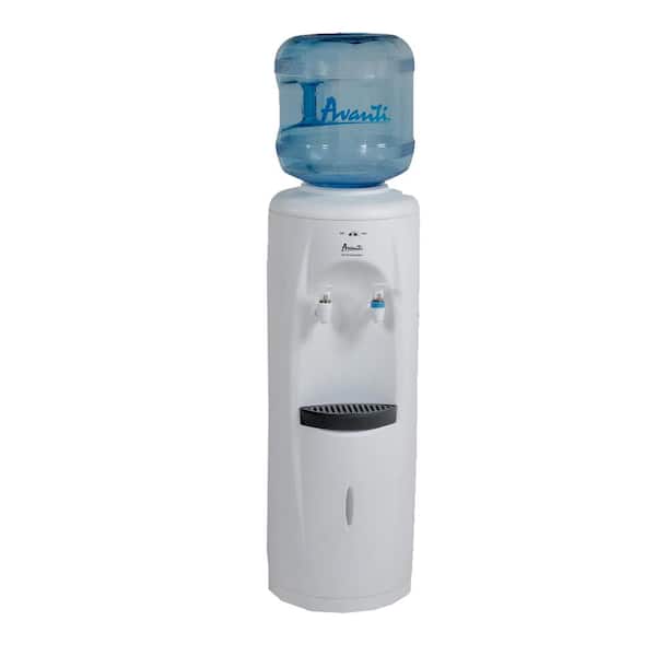 Avanti Cold and Room Temperature Water Dispenser, in White