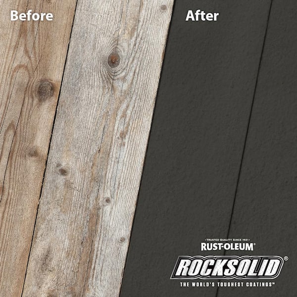 1 gal. Bark Exterior 20X Deck Resurfacer