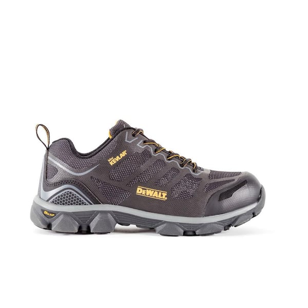DEWALT Men's Crossfire Low Slip Resistant Athletic Shoes - Steel Toe - Black Size 9(M)