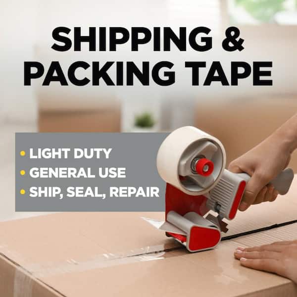 1.88 in. x 65.6 yds. Shipping Packaging Tape