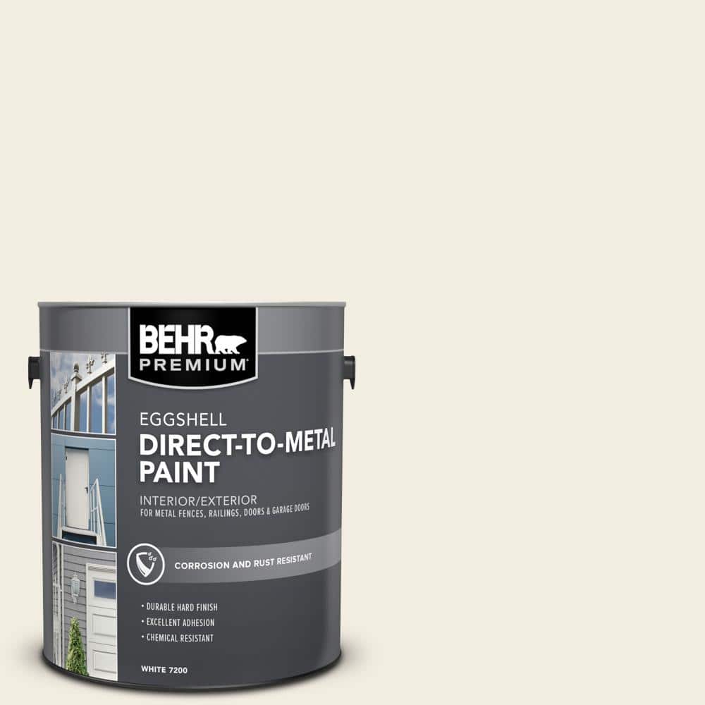 BEHR PREMIUM 1 gal. 12 Swiss Coffee Eggshell Direct to Metal Interior