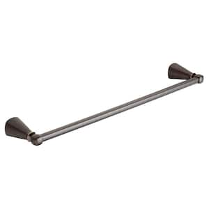 Edgemere 24 in. Towel Bar in Legacy Bronze