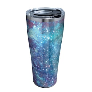 Purple Galaxy 30 oz. Stainless Steel Tumbler with Lid