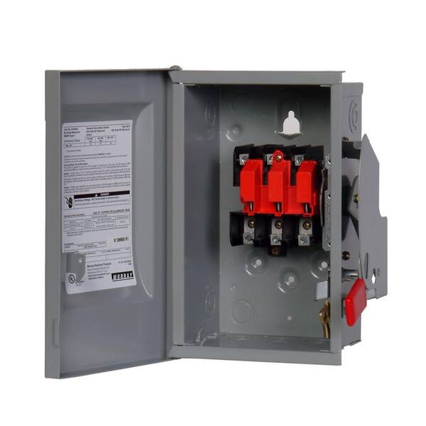 Murray 60 Amp 240-Volt 240-Watt Non-Fused General-Duty Safety Switch