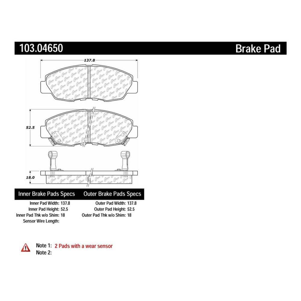 Disc Brake Pad Set price history on PriceWatchPro
