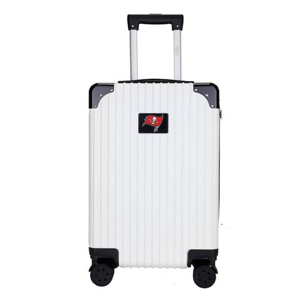 Mojo Tampa Bay Buccaneers premium 2-Toned 21" Carry-On Hardcase in White