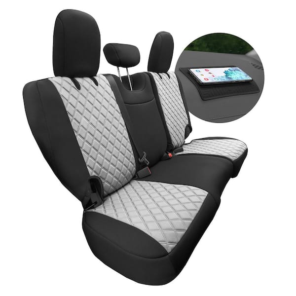 FH Group Car Seat Cover Cushion - 2 Pack Seat Covers for Cars Trucks SUV,)  Faux Leather Car Seat Cushions, Waterproof Car Seat Cover Cushion