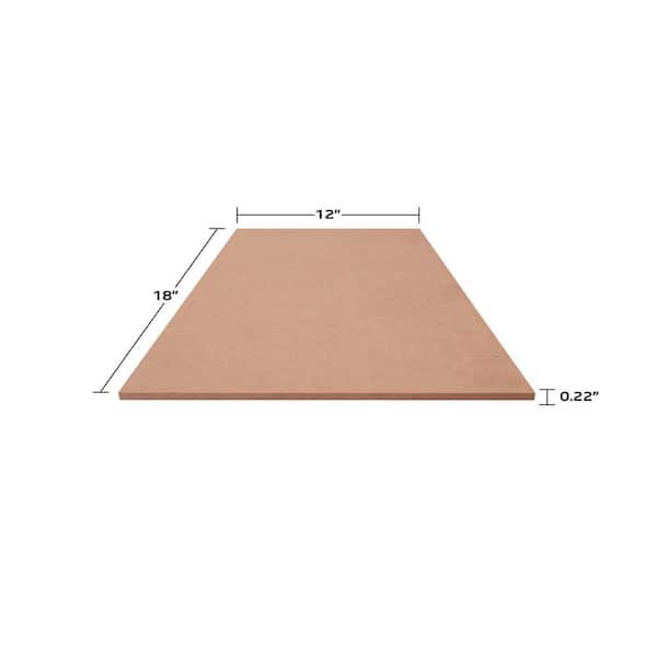 ProWood 1/4 in. x 12 in. x 18 in. Medium Density Fiberboard