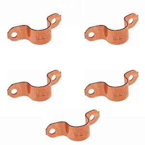 1/2 in. Copper Tube Strap (5-Pack)