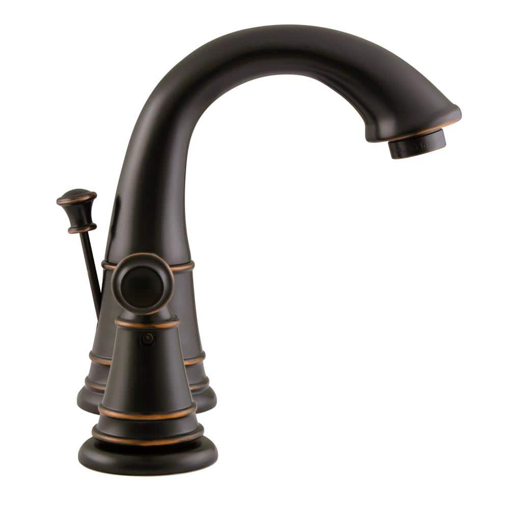 Eden 8" Oil Rubbed Bronze Widespread Bathroom Faucet