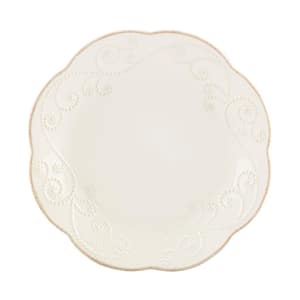 French Perle White Dessert Plates (Set of 4)