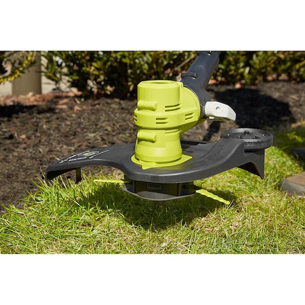 RYOBI P2008BTL-AC ONE+ 18V 13 in. Cordless Battery String Trimmer/Edger with Extra 3-Pack of Spools (Tool Only) - 3