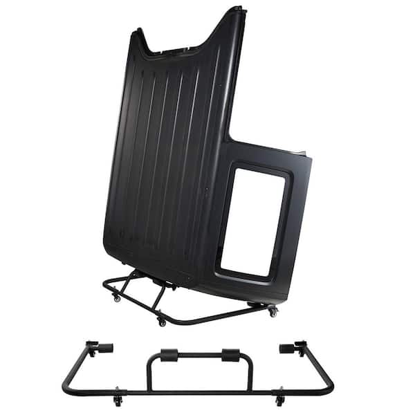 Hardtop Storage Cart, Sturdy Top Cart with 3 Holes and Thickened Soft Padding, Hardtop Storage Rack with Powder Coating