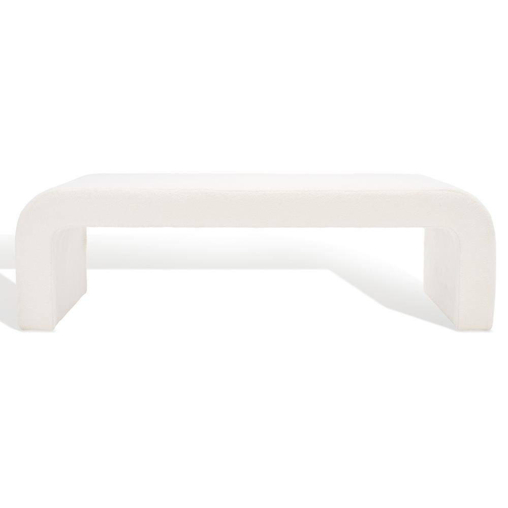 Caralynn White Entryway Bench 62.4 in.