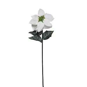 Larksilk 8 in. Artificial Cream White Silk Rose Flower Picks (50 Pack)  AMZ0502CW-1BX - The Home Depot