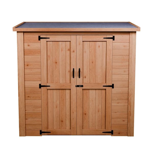 Leisure Season CedarCraft Heavy Duty 6 ft. x 3 ft. Solid Wood Lean