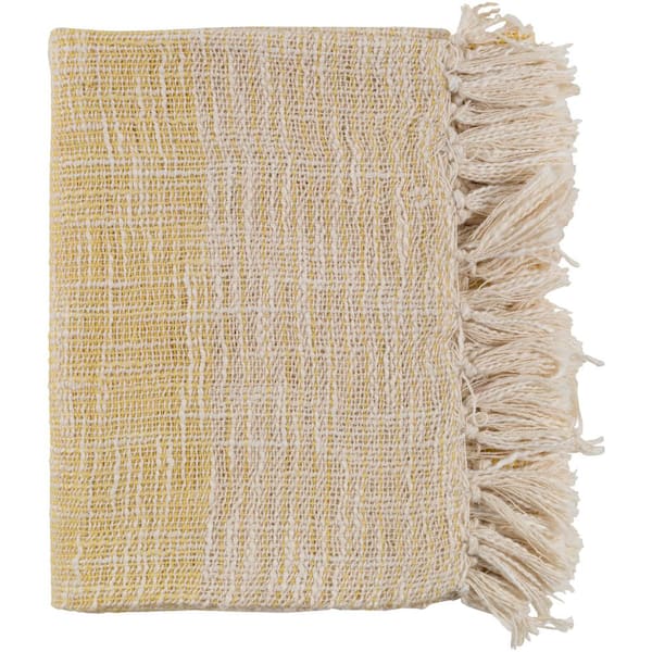 Artistic Weavers Erindale Bright Yellow Throw Blanket
