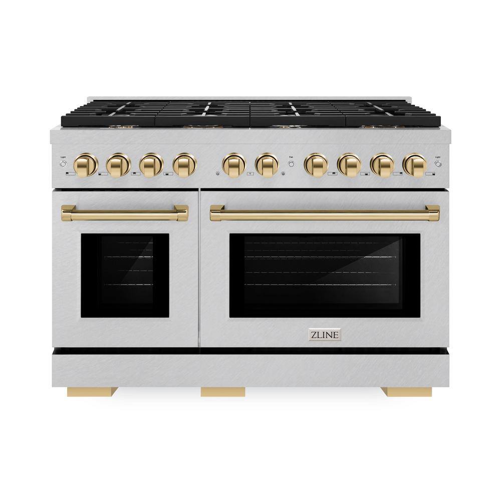 Reviews for ZLINE Kitchen and Bath Paramount 48 in. 8Burner Double