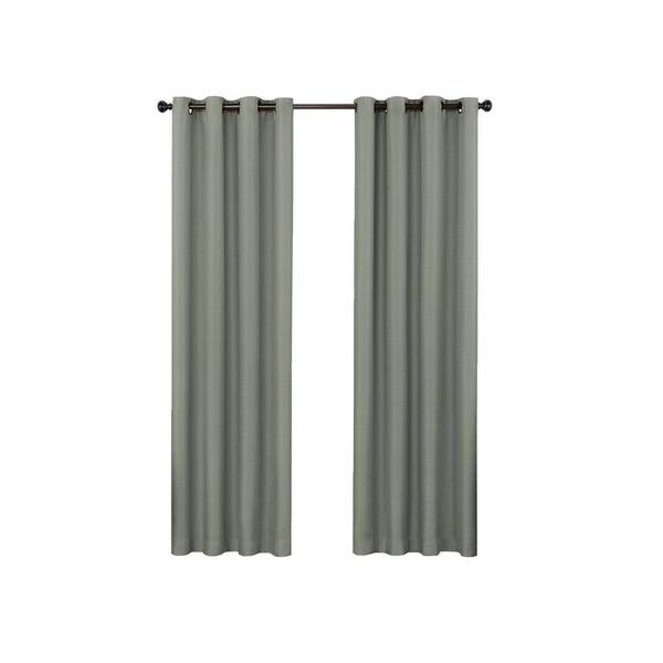 Eclipse Celadon Grommet Blackout Curtain 72 In W X 63 L 14705052063cel The Home Depot Eclipse Celadon Grommet Blackout, 72 Inch Blackout Curtains