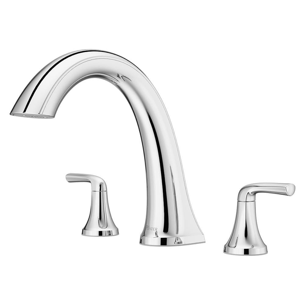 McAllen 2-Handle Deck Mount Roman Tub Faucet in Polished Chrome price history on PriceWatchPro