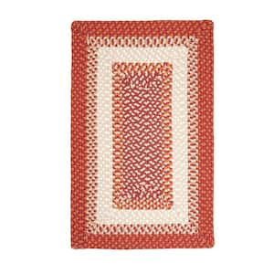 Blithe Red 10 ft. x 13 ft. Braided Area Rug