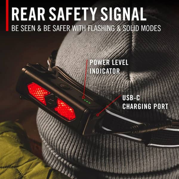 Coast RL35R 1100 Lumens Voice Activated Rechargeable Headlamp