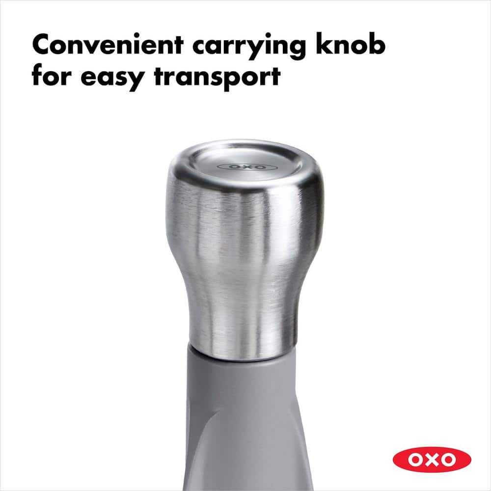 Stainless Steel Freestanding Paper Towel Holder with Weighted Base