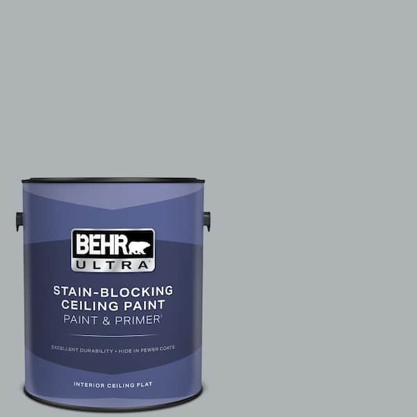 1 gal. #N510-3 Stargazer Ceiling Flat Interior Paint with Primer