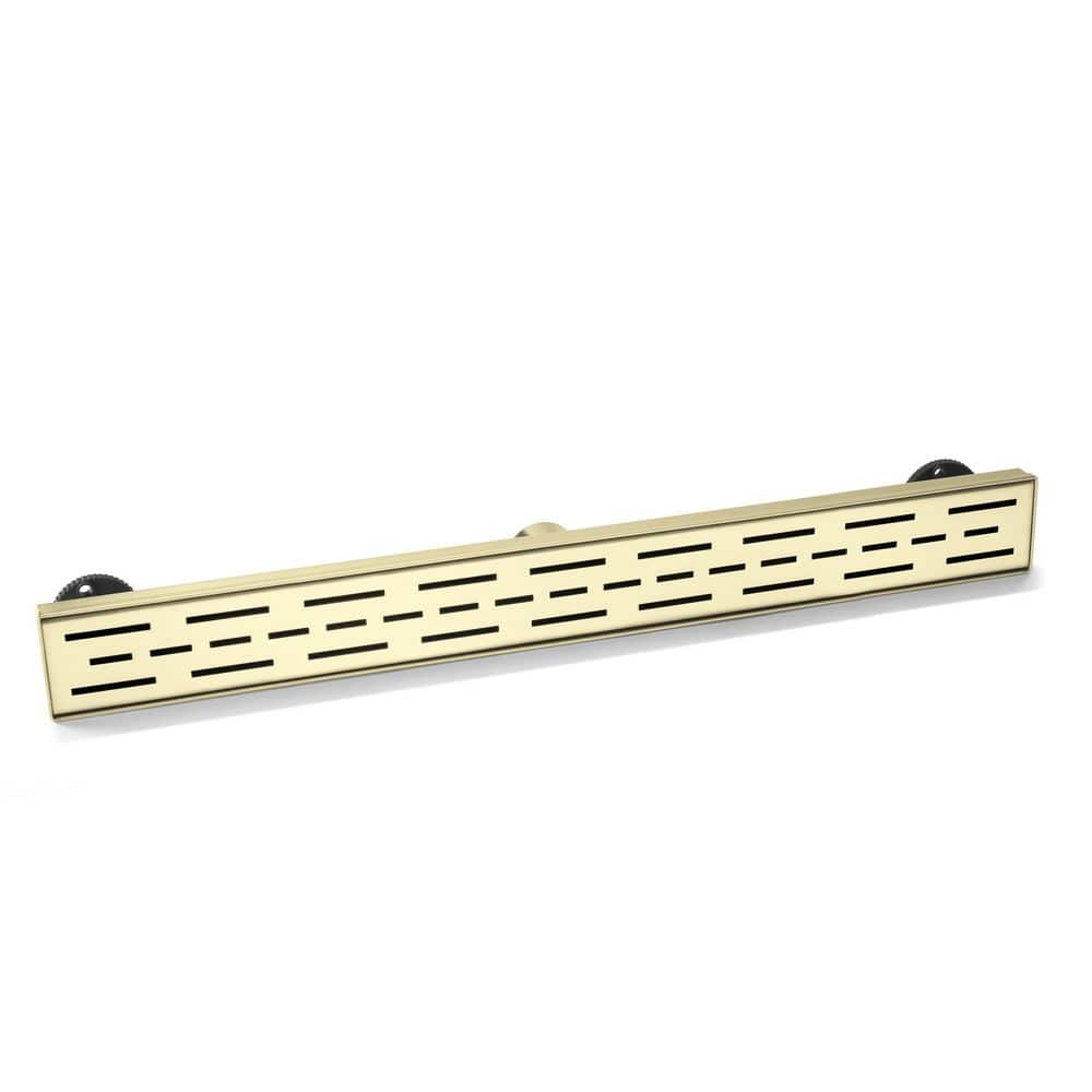 32 in. Linear Shower Drain in Brushed Gold price history on PriceWatchPro