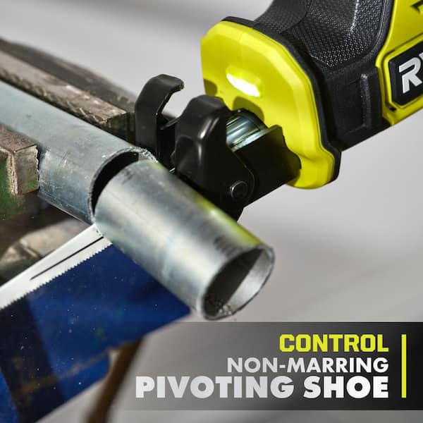 RYOBI - ONE+ HP 18V Brushless Cordless Compact One-Handed Reciprocating Saw (Tool Only)