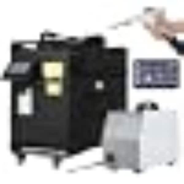 1500W Portable Laser Welder 220V Handheld Welding Machine 3-in-1 Cutter Cleaner with Wire Feeder & 12H Chiller