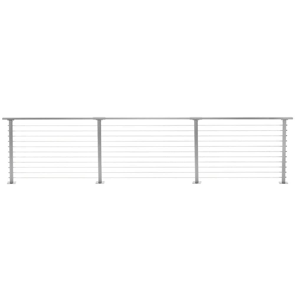 14 ft. Deck Cable Railing, 36 in. Base Mount, Grey price history on PriceWatchPro