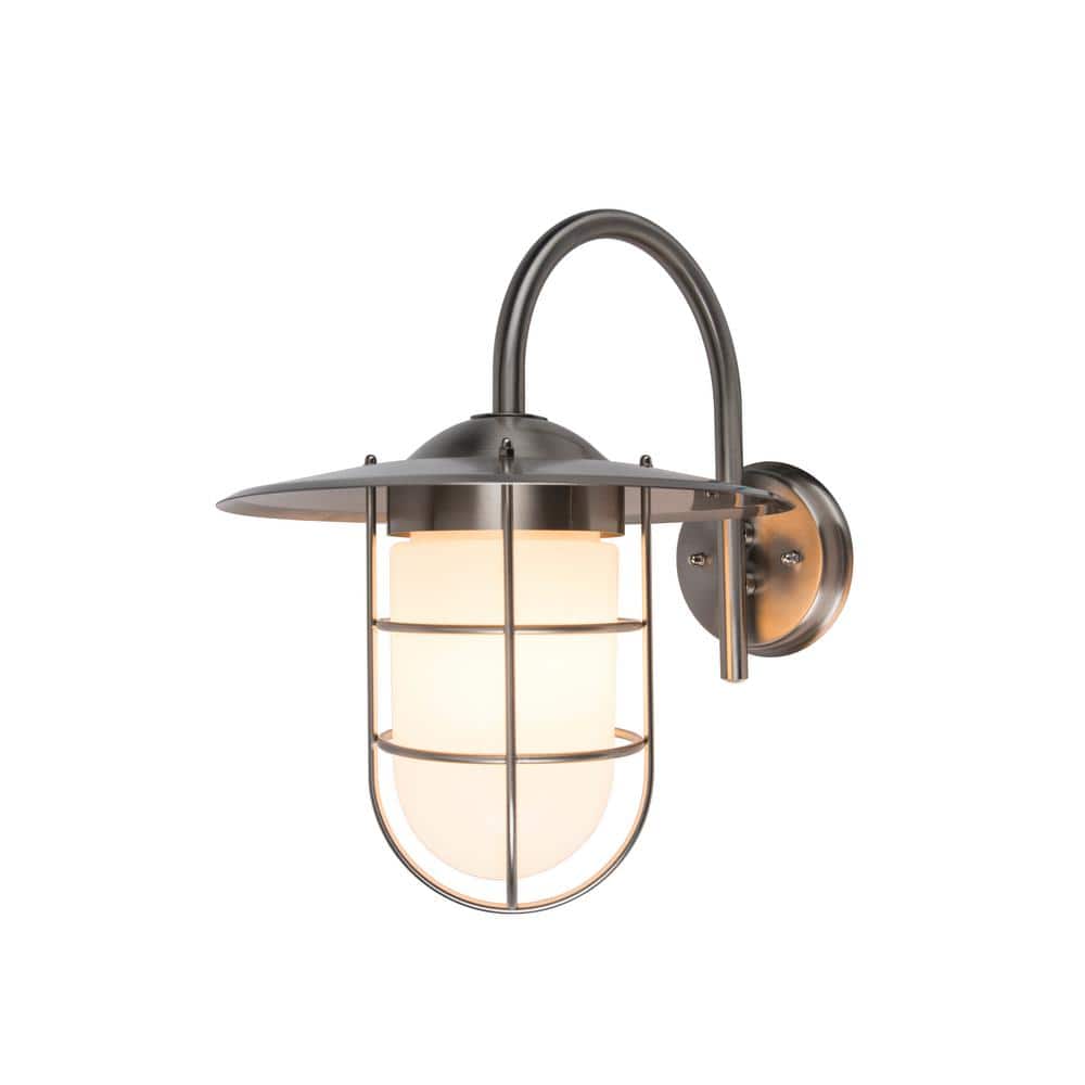 LUTEC Coastal Boston 1-Light 304 Stainless Steel Outdoor Wall