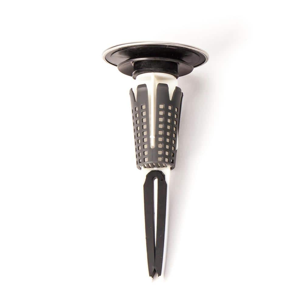 2.5 in. Cap Dia. SinkSTRAIN Universal No Clog Pop-Up Stopper with Hair Catcher, Quick Sink Drain Cover-Up Jumbo Cap CH price history on PriceWatchPro