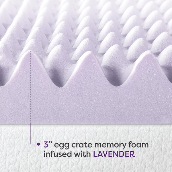 full egg crate foam