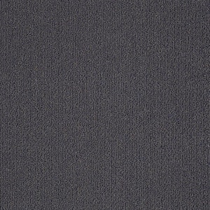 Soma Lake - Azure - Blue 14 oz. SD Olefin Berber Installed Carpet