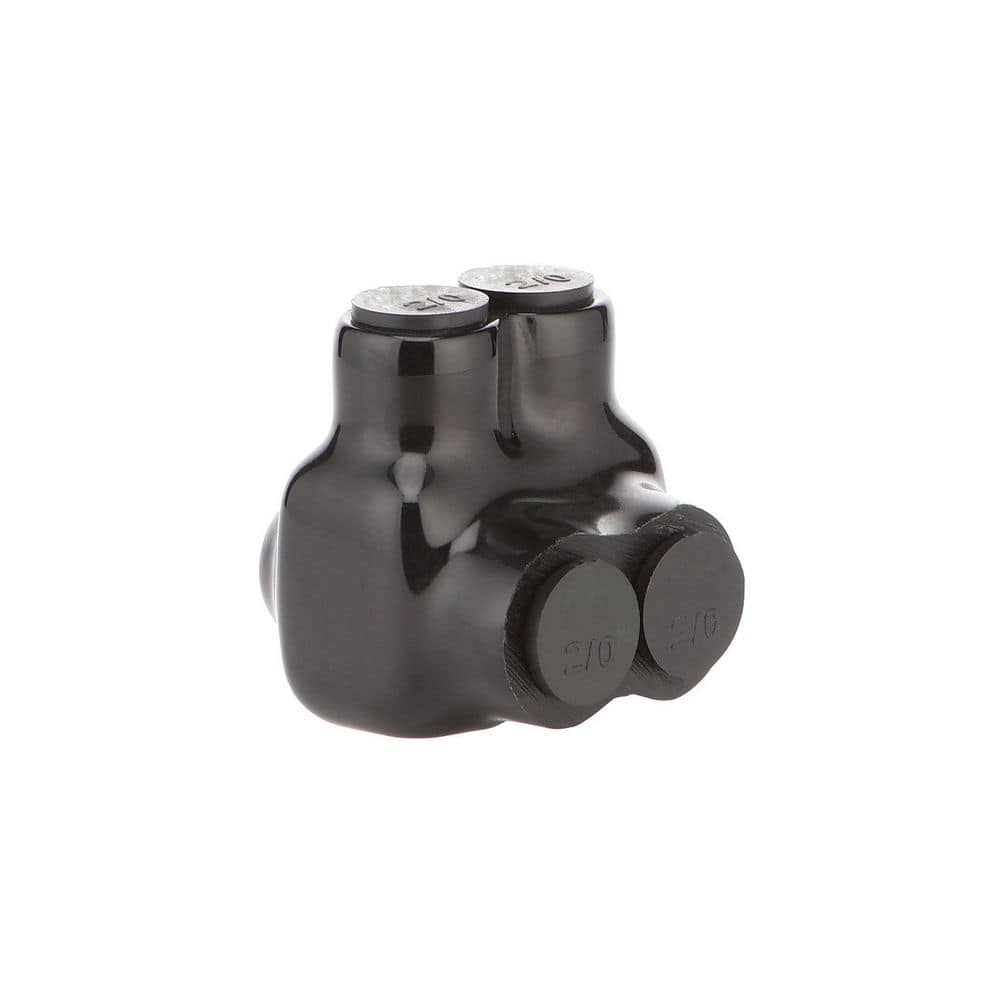 14 AWG to 2/0 AWG Dual-Rated 2-Port 1-Sided Entry Insulated Multiple Tap Co