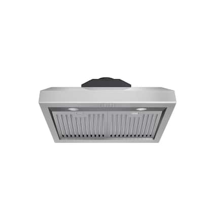 AWOCO Supreme Series 36 in. 1000 CFM Ducted Under Cabinet Range Hood in  Stainless Steel with Remote Control RH-S10-36E - The Home Depot