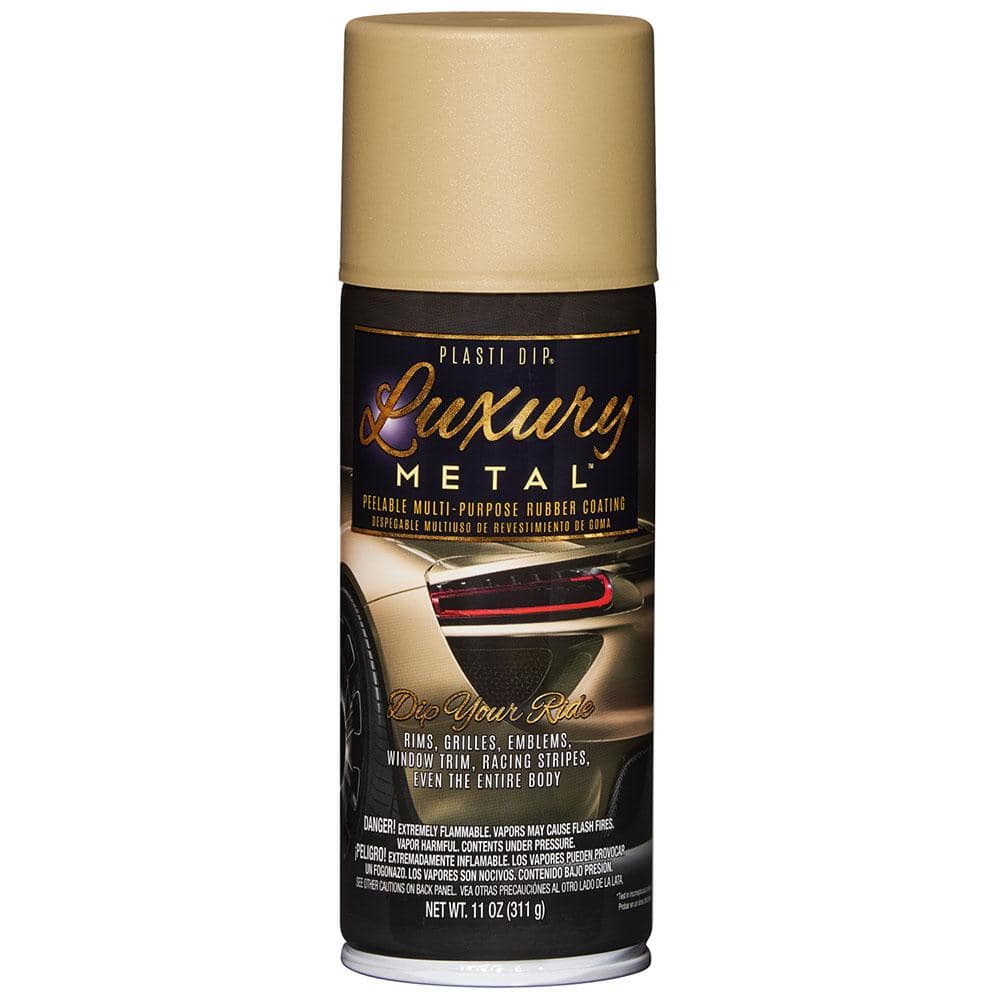 Plasti Dip 11 oz. Luxury Metal Limegold Metallic Spray Paint 11358-6 ...