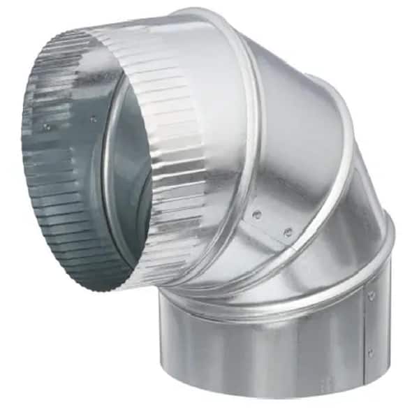 Details about   10” Inch Galvanized steel Duct Vent Heavy Duty 90 Degree Elbow Seal Roof 