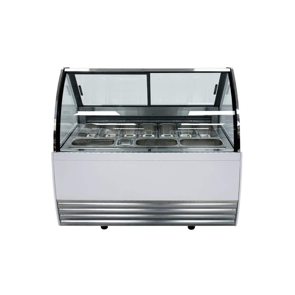 Cooler Depot 50 in. W 10 cu. ft. Manual Defrost Chest Freezer Ice Cream