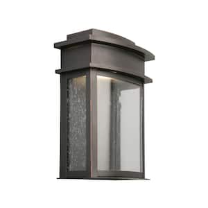 Fairview 8-Watt Oil Rubbed Bronze Integrated LED Outdoor Wall Sconce