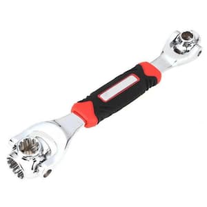 5/16 in., 3/8 in., 7/16 in, 1/2 in., 9/16 in. 5/8 in., 11/16 in. 3/4 in. 48 in 1 Universal Socket Torque Wrench