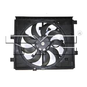 TYC Dual Radiator and Condenser Fan Assembly 2004-2007 Ford