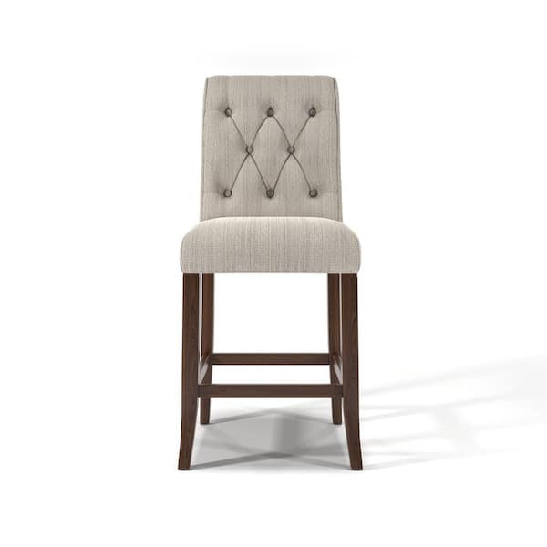 Furniture Of America Skien Rustic Oak, 30 Inch High Dining Chairs