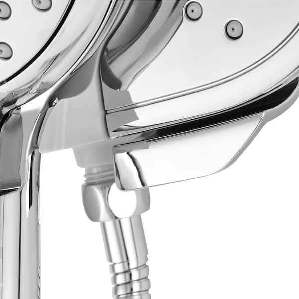 Spectra 4-spray 9.5 in. Dual Shower Head and Handheld Shower Head in Chrome Spectra 4-spray 9.5 in. Dual Shower Head and Handheld Shower Head in Chrome