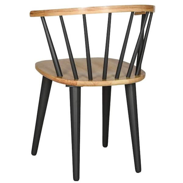 blanchard black wood dining chair