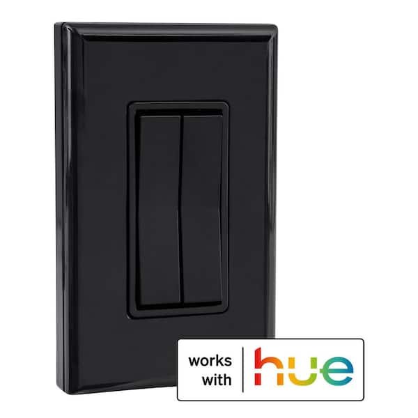 Click for Philips Hue Wireless Dimmer Specialty Light Switch, Black